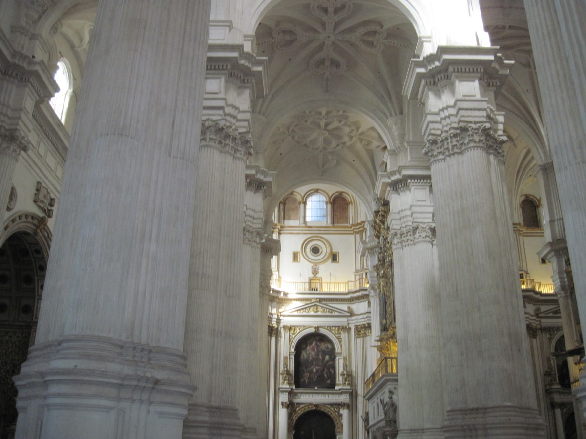 95-Granada- interno della Cattedrale